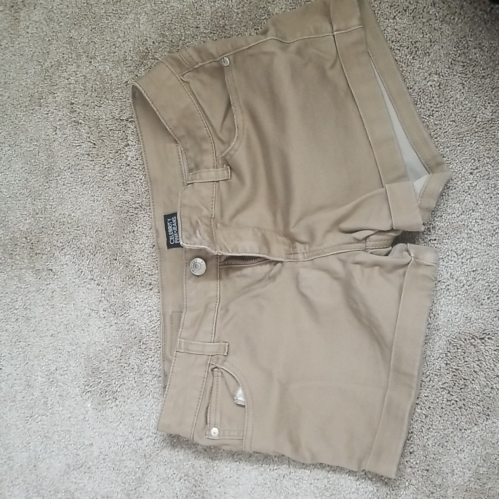 Celebrity Pink Tan Shorts